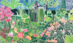 Lotus Pond, Ubud, Bali, 1997